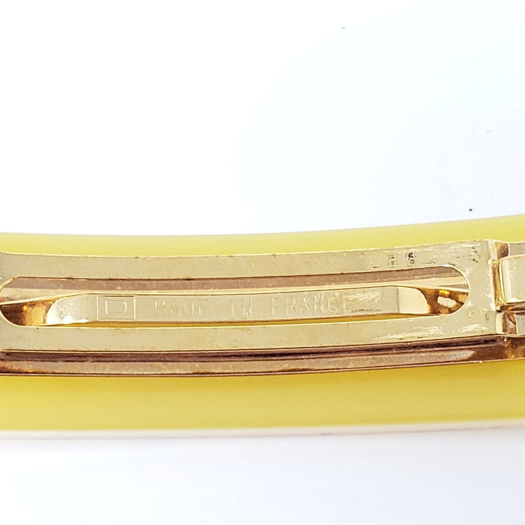 Louis Vuitton Hair Clip Gold Color