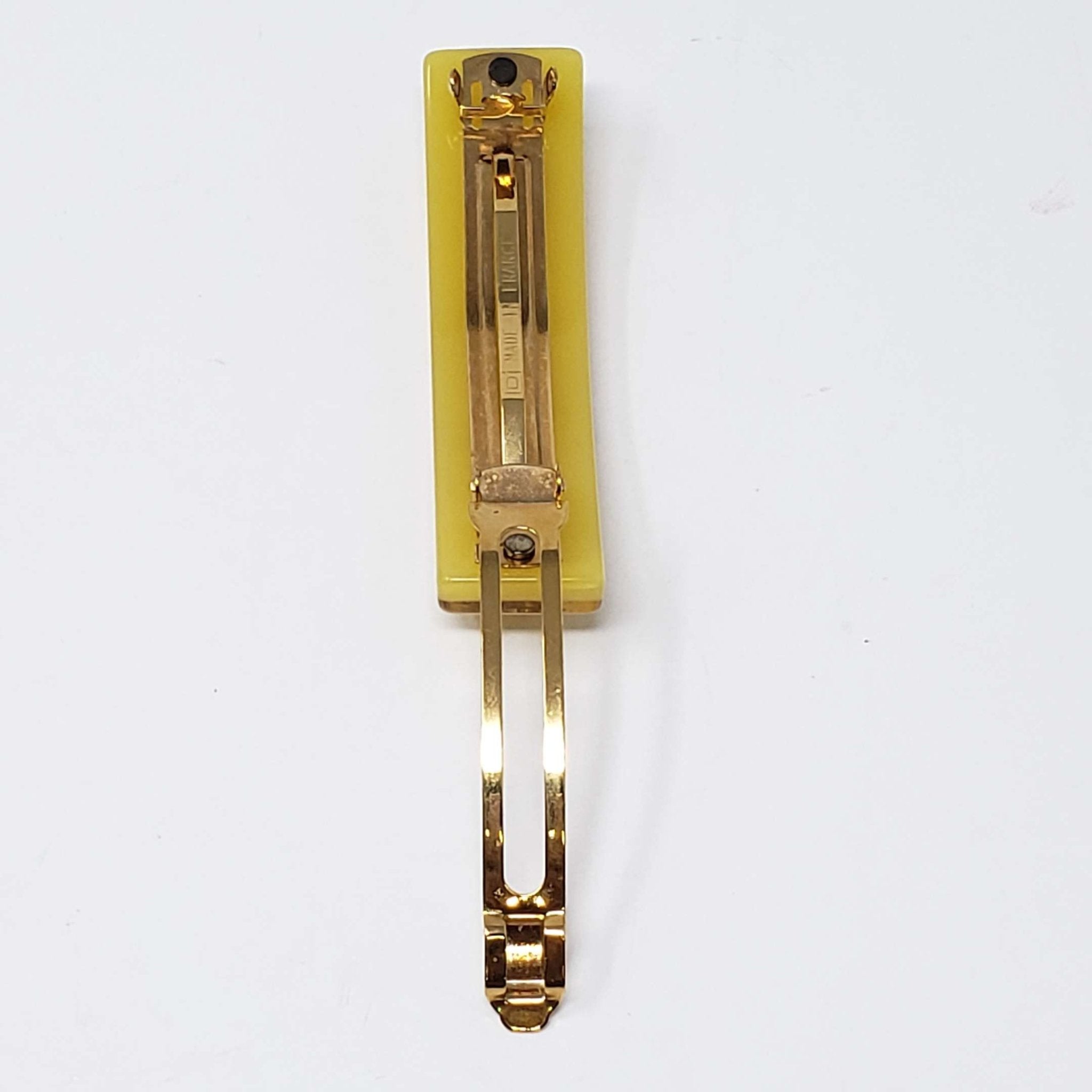 Louis Vuitton Hair Clip Gold Color