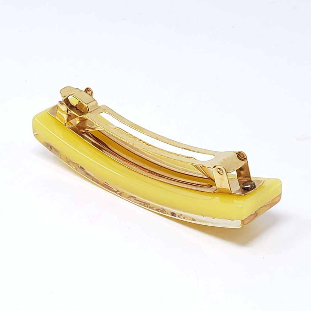 Louis Vuitton Hair Clip Gold Color