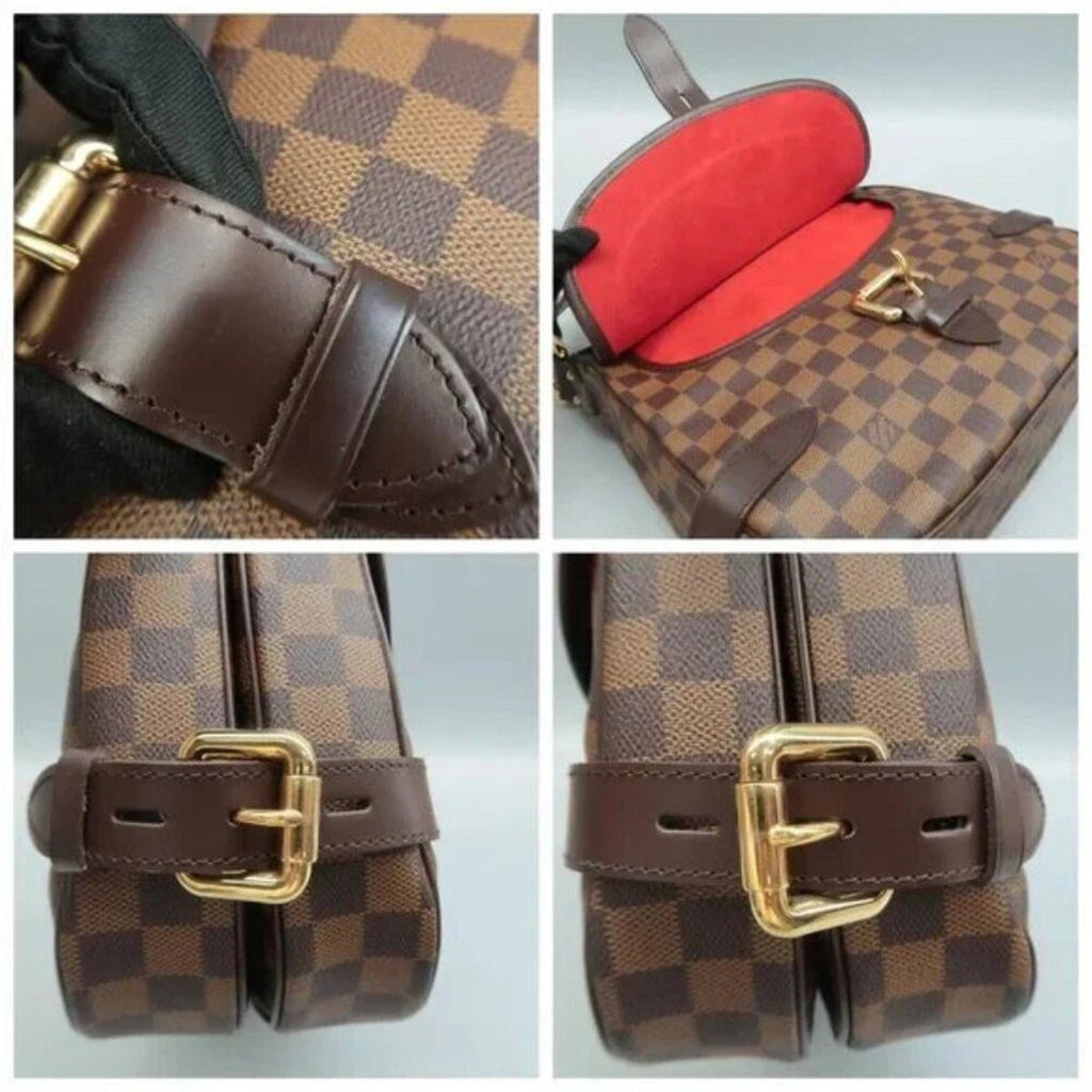 Louis Vuitton Highbury Brown Damier Ebene Canvas Shoulder Bag