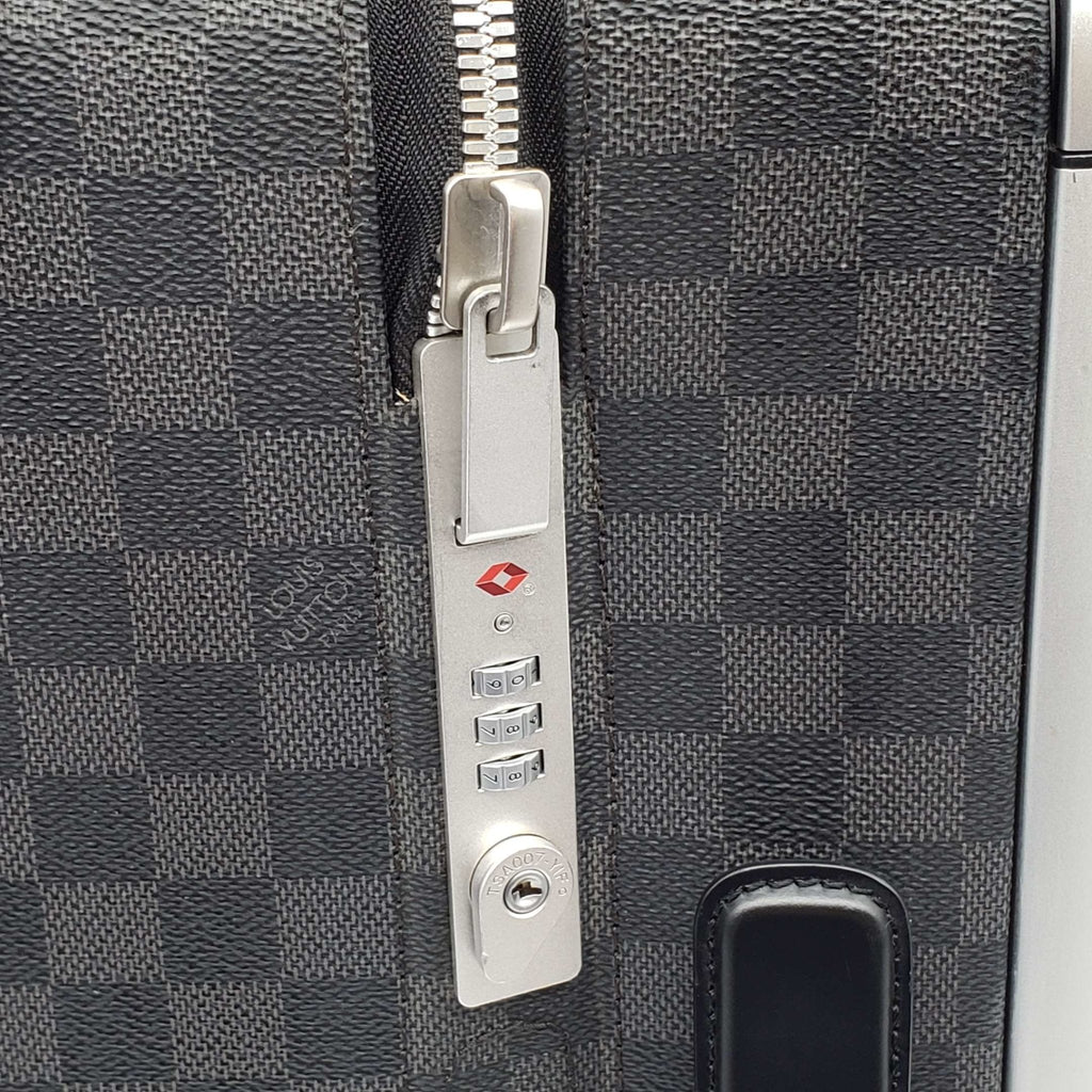 Louis Vuitton Horizon 55 Graphite Travel Luggage Bag