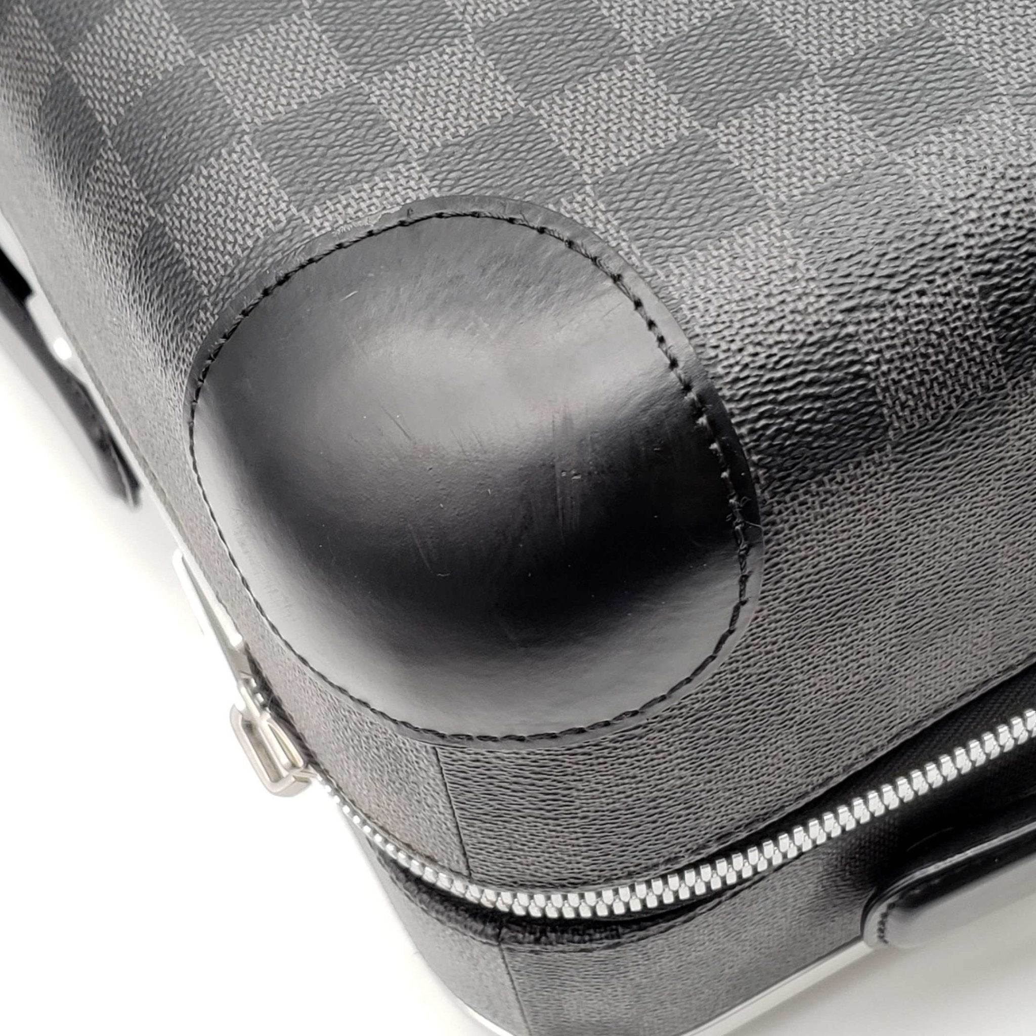 Louis Vuitton Horizon 55 Graphite Travel Luggage Bag