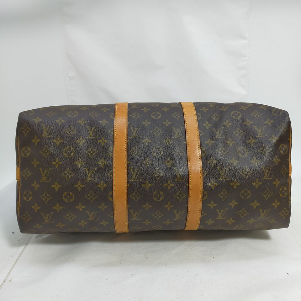 Louis Vuitton Keepall Bandouliere 50 Monogram Travel Bag #MN599