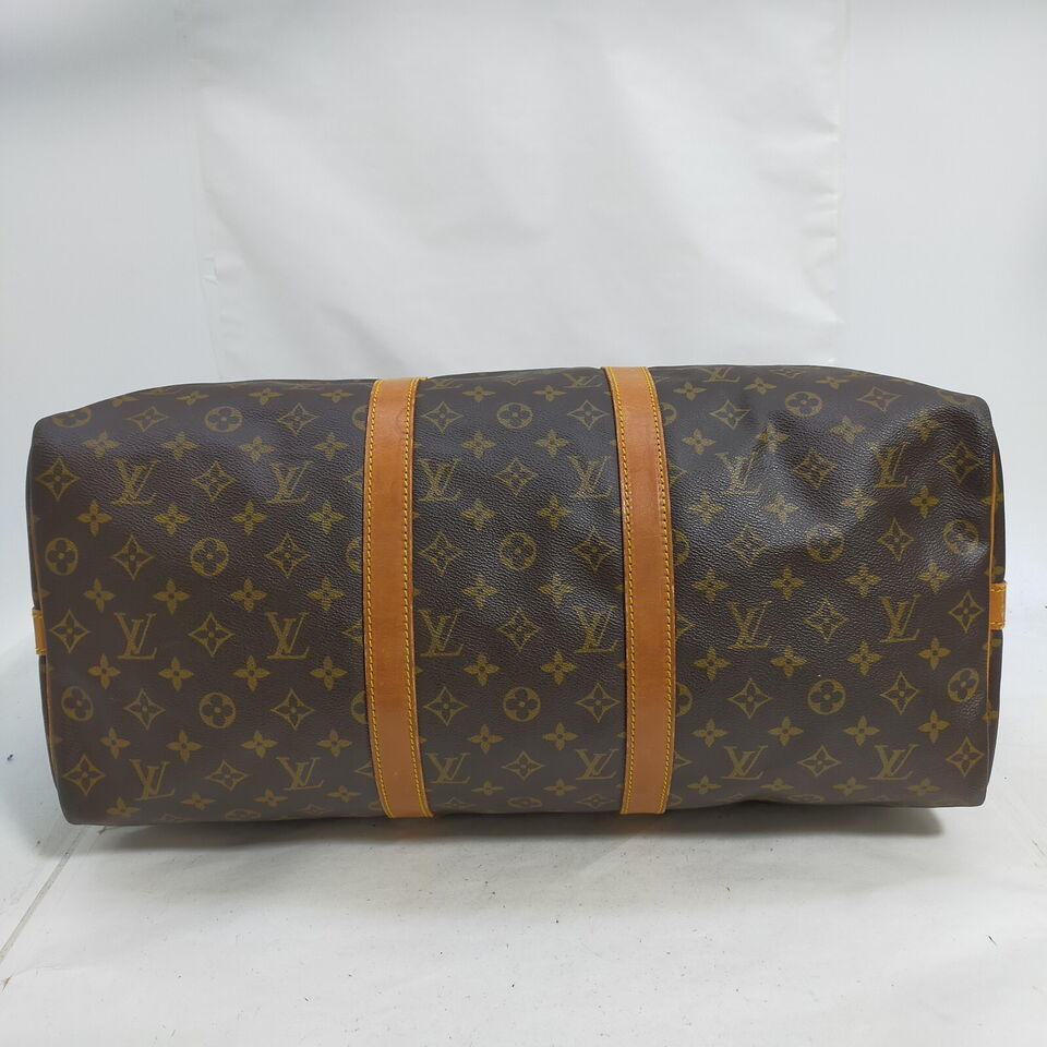 Louis Vuitton Keepall Bandouliere 50 Monogram Travel Bag #MN649