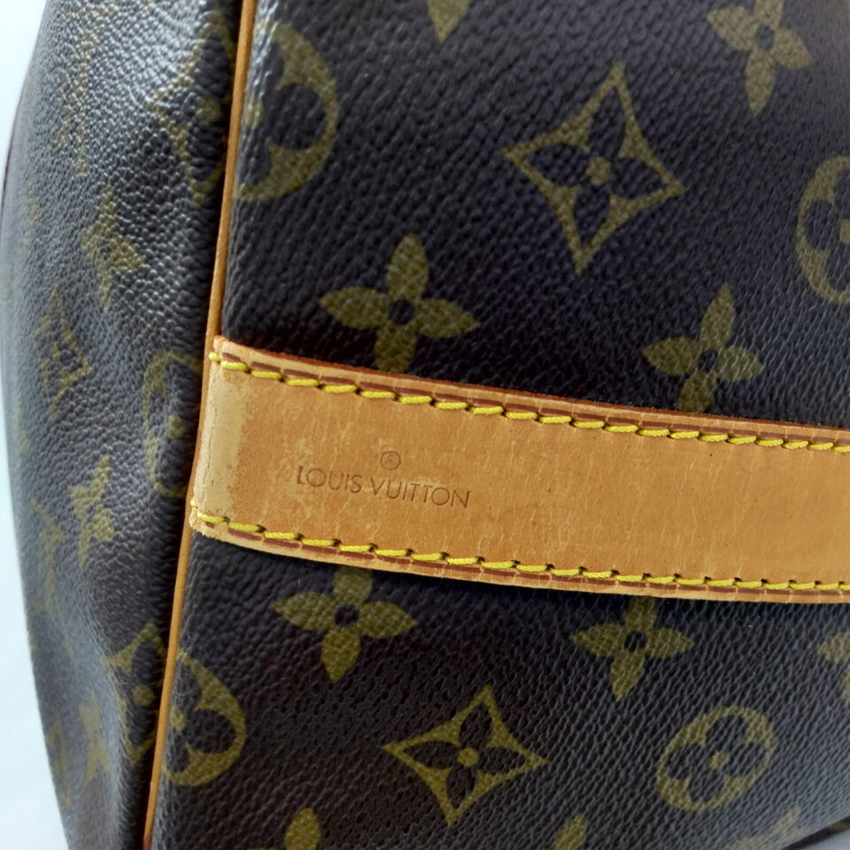 Louis Vuitton Keepall Bandouliere 55 Monogram Travel Bag #MN899