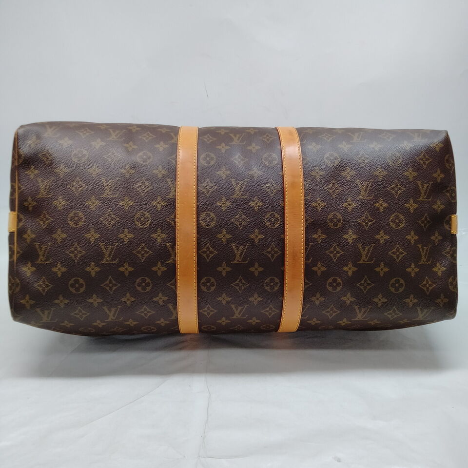 Louis Vuitton Keepall Bandouliere 55 Monogram Travel Bag #MN899