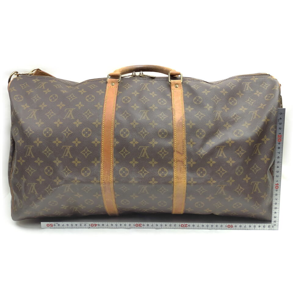Louis Vuitton Keepall Bandouliere 60 Monogram Travel Bag #MN499