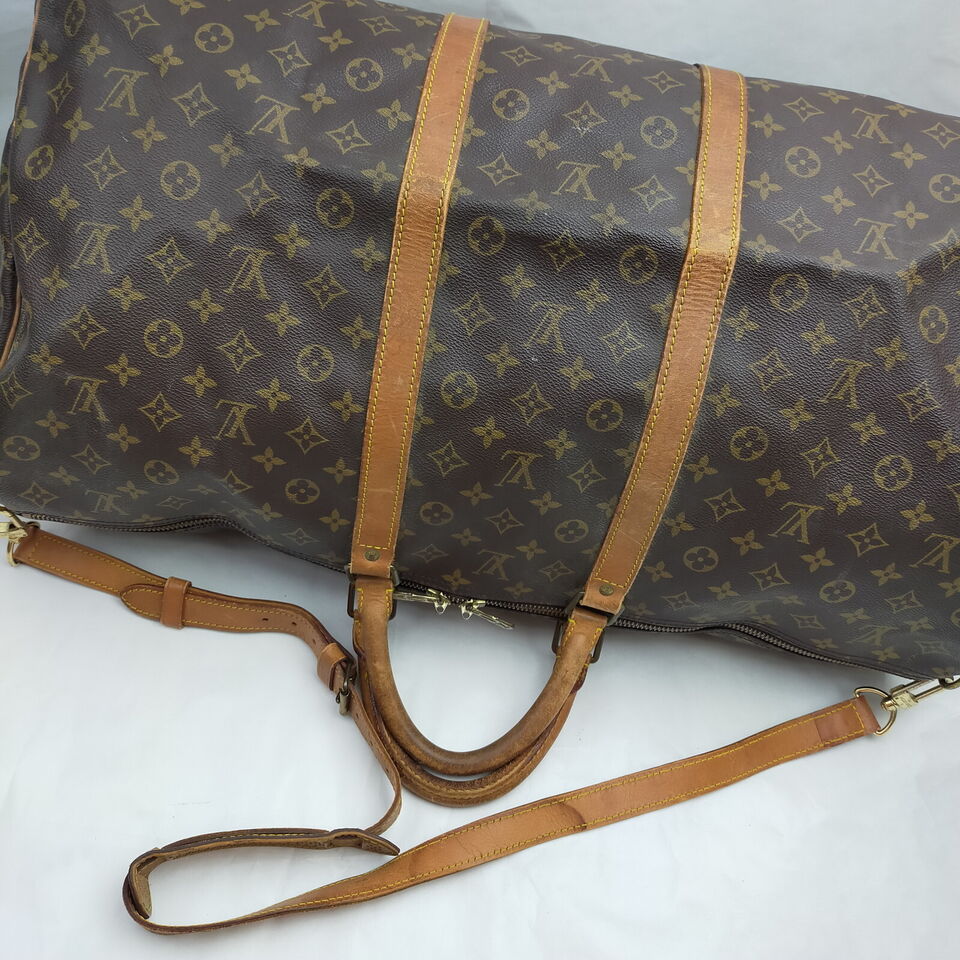 Louis Vuitton Keepall Bandouliere 60 Monogram Travel Bag #MN499