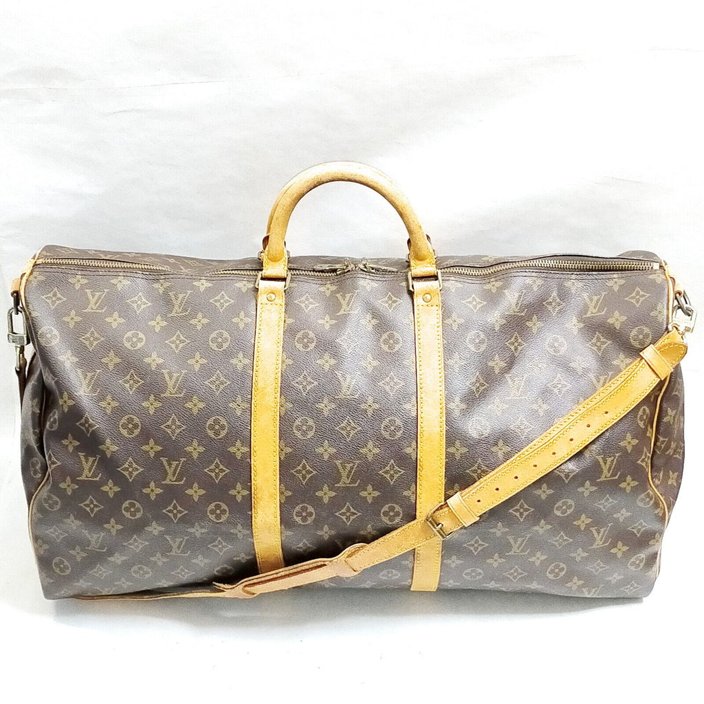 Louis Vuitton Keepall Bandouliere 60 Monogram Travel Bag #MN549