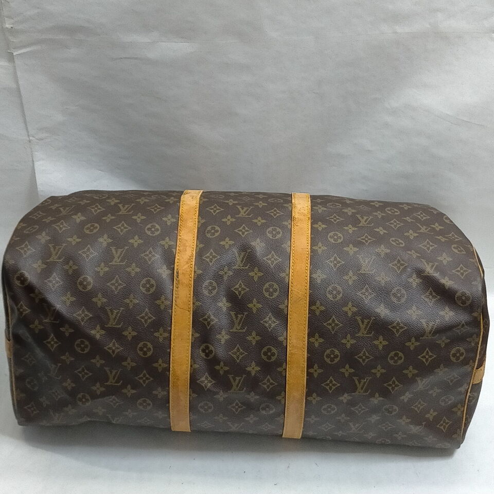 Louis Vuitton Keepall Bandouliere 60 Monogram Travel Bag #MN549