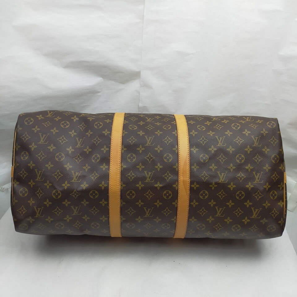 Louis Vuitton Keepall Bandouliere 60 Monogram Travel Bag #MN699
