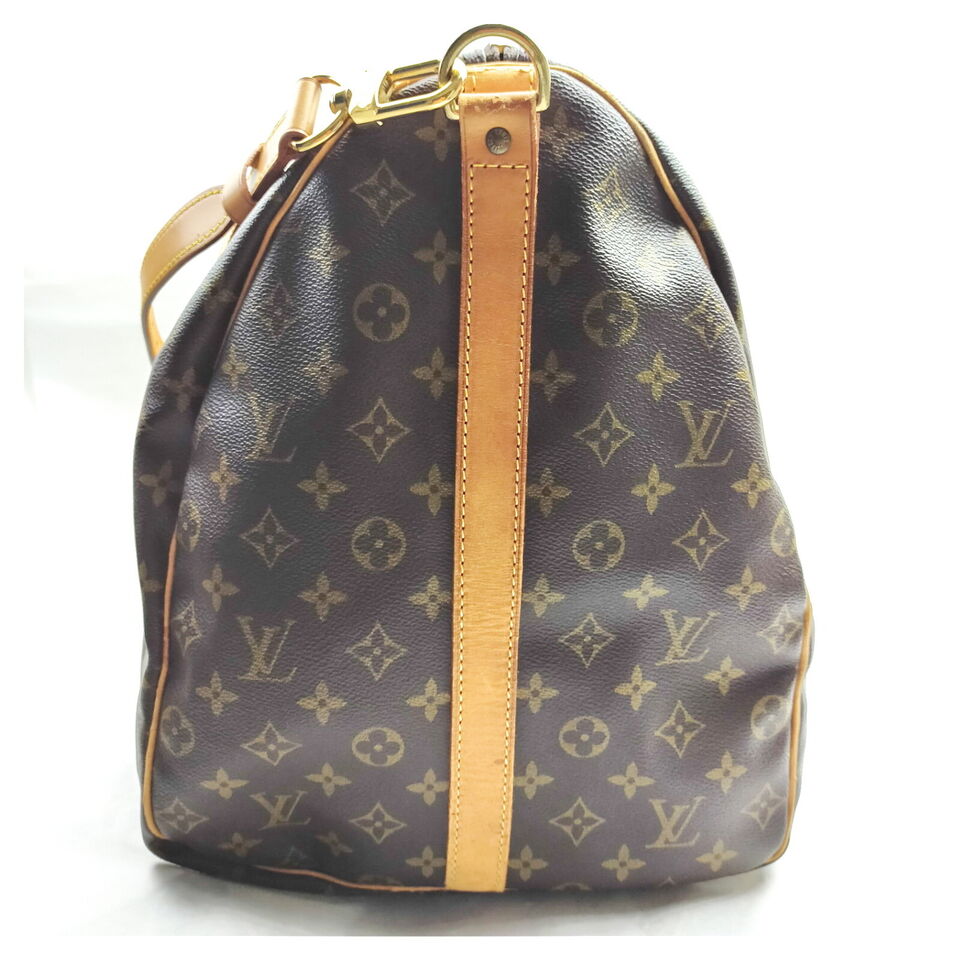 Louis Vuitton Keepall Bandouliere 60 Monogram Travel Bag #MN699