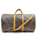 Louis Vuitton Keepall Bandouliere 60 Monogram Travel Bag #MN699