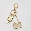 100%  Louis Vuitton Lock and Key with Unbranded Keychain, Keycharm, Bagcharm