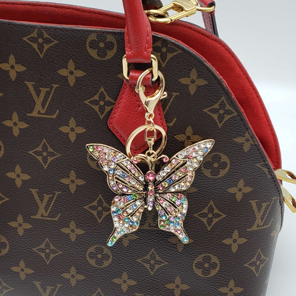 100%  Louis Vuitton Lock and Key with Unbranded Keychain, Keycharm, Bagcharm
