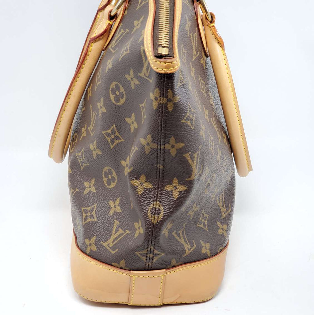 Louis Vuitton Lockit MM Monogram Shoulder Bag