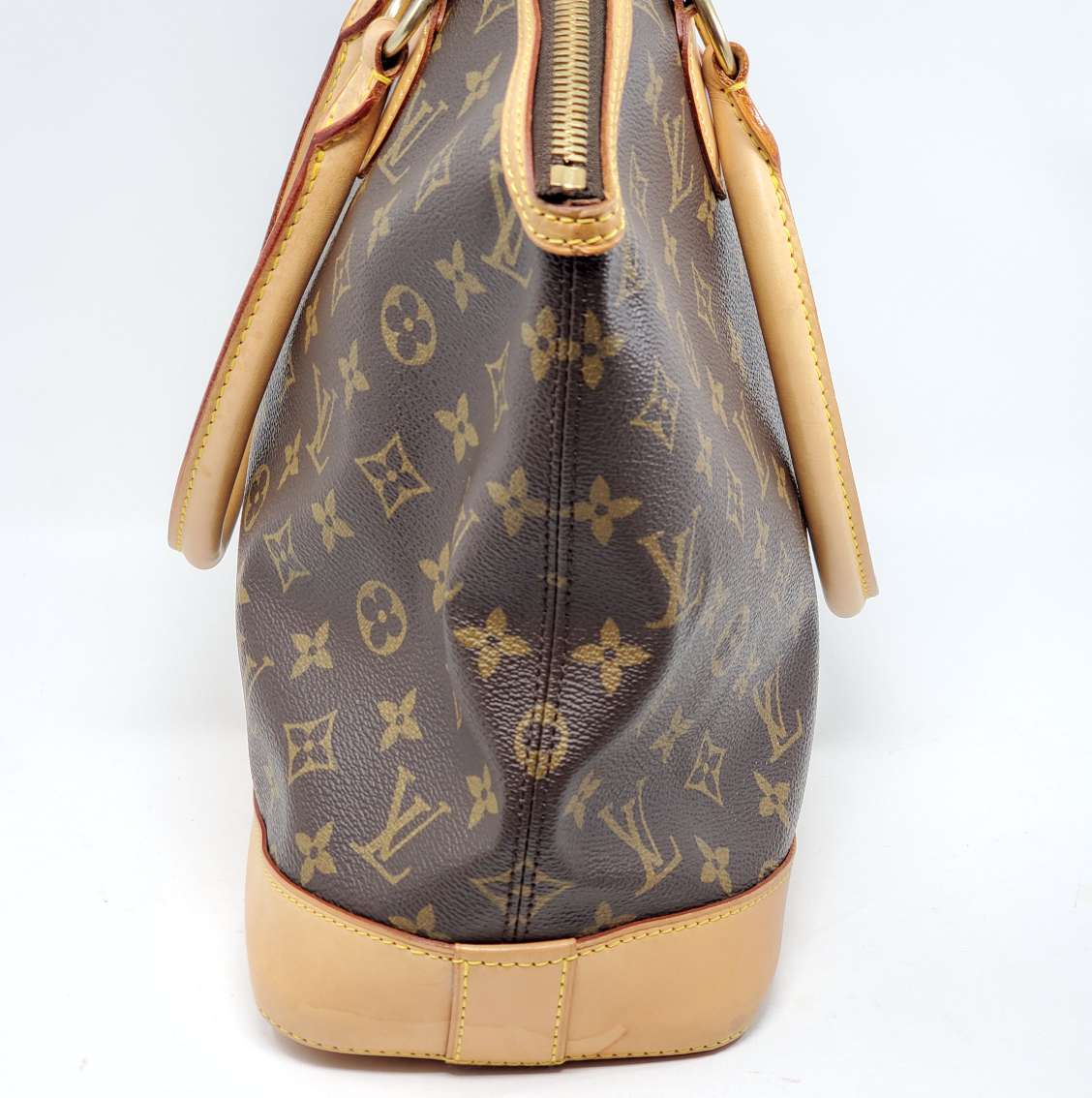 Louis Vuitton Lockit MM Monogram Shoulder Bag