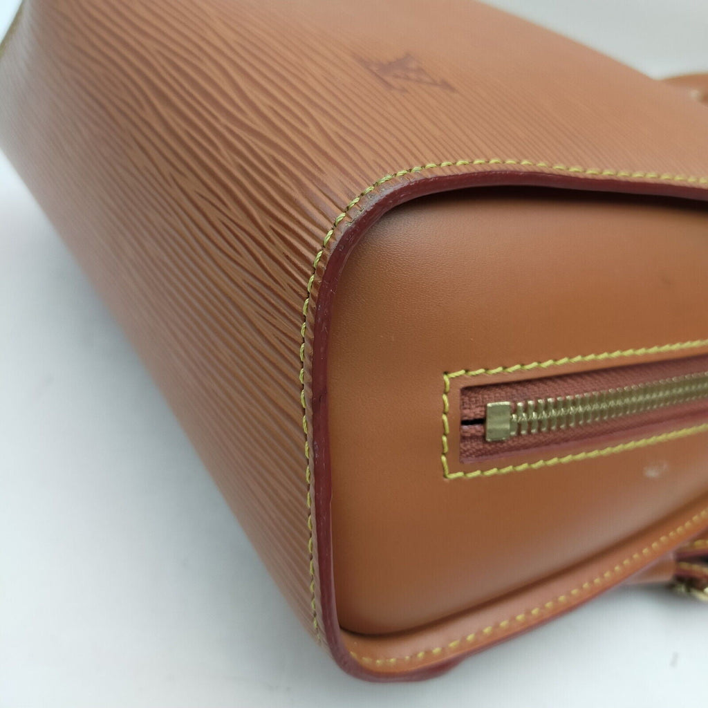 Louis Vuitton Mabillon Brown Epi Backpack Bag