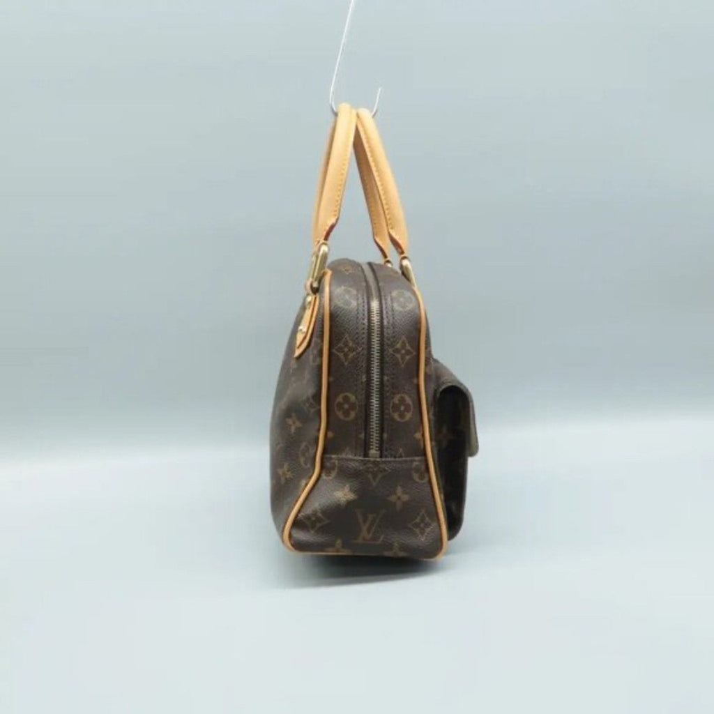Louis Vuitton Manhattan Brown Monogram Canvas Tote