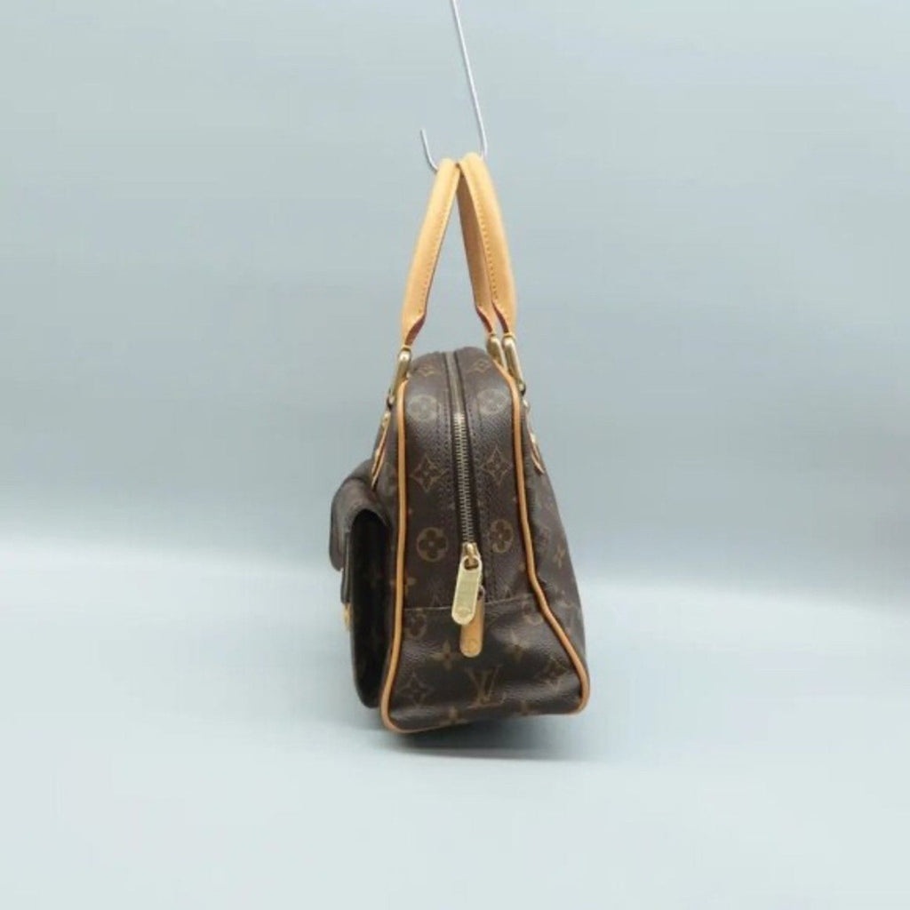 Louis Vuitton Manhattan Brown Monogram Canvas Tote