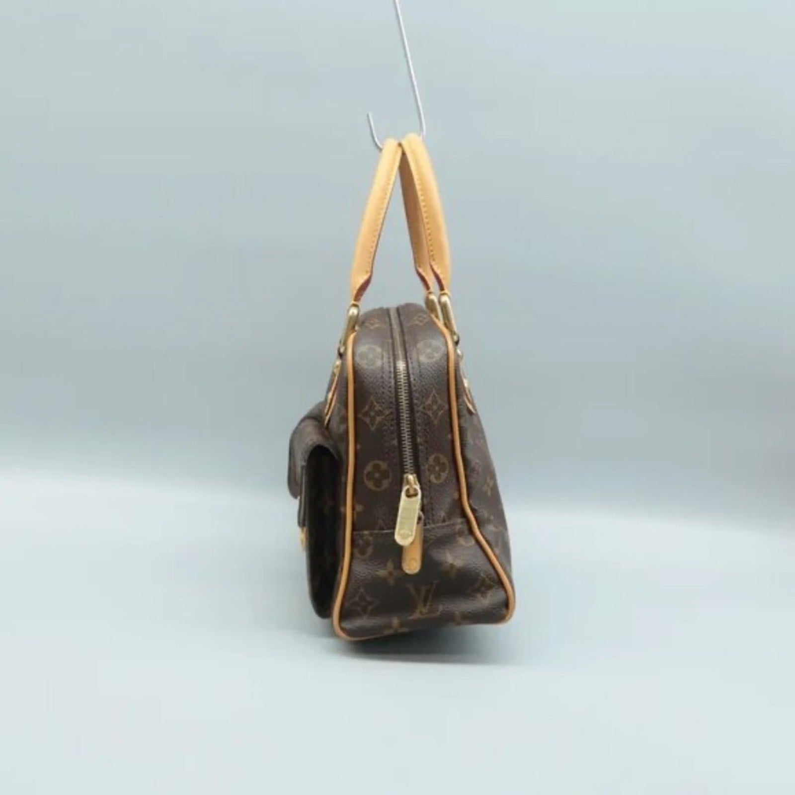 Louis Vuitton Manhattan Brown Monogram Canvas Tote