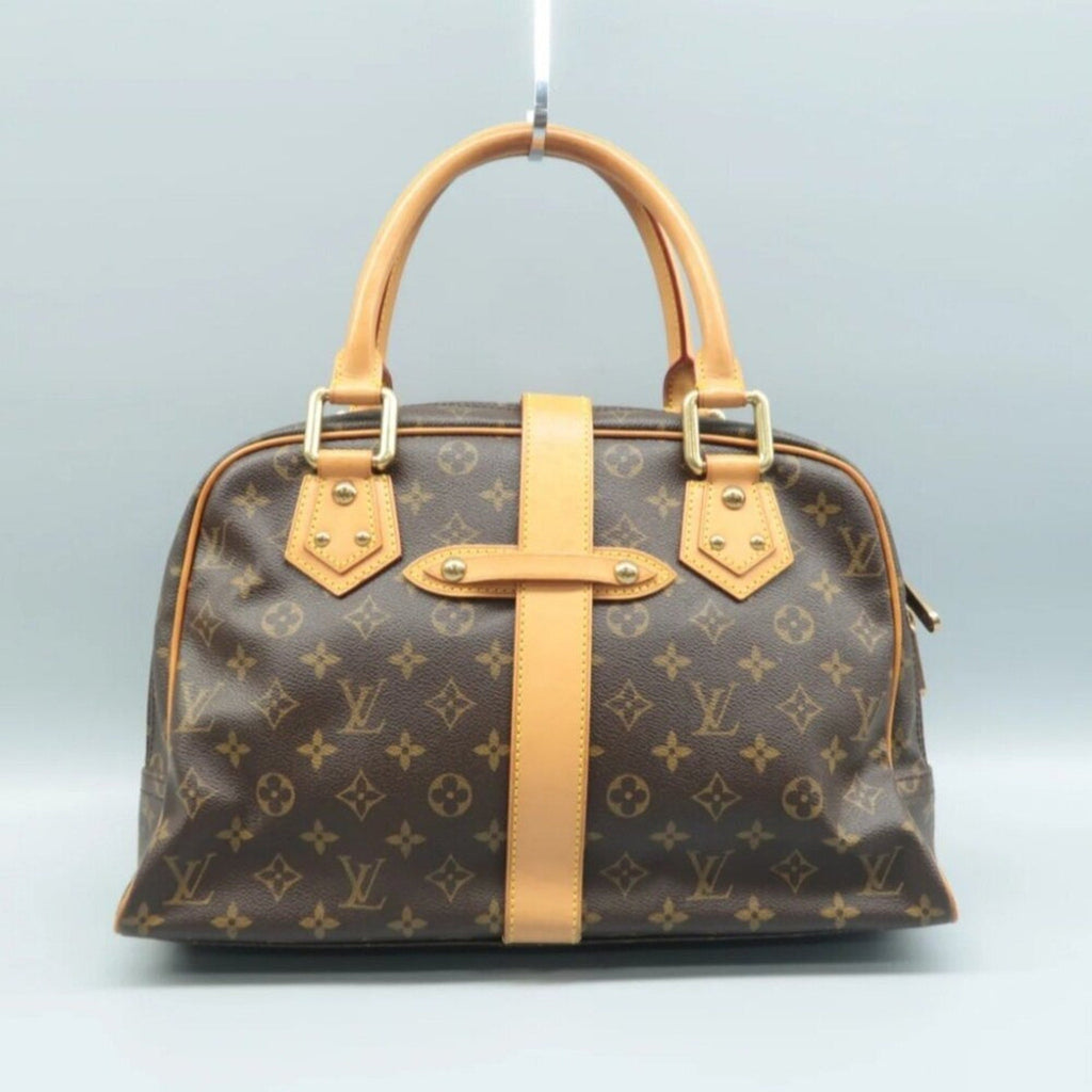 Louis Vuitton Manhattan Brown Monogram Canvas Tote Bag