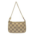 LOUIS VUITTON Mini Pochette Accessories Azur Damier Handbag