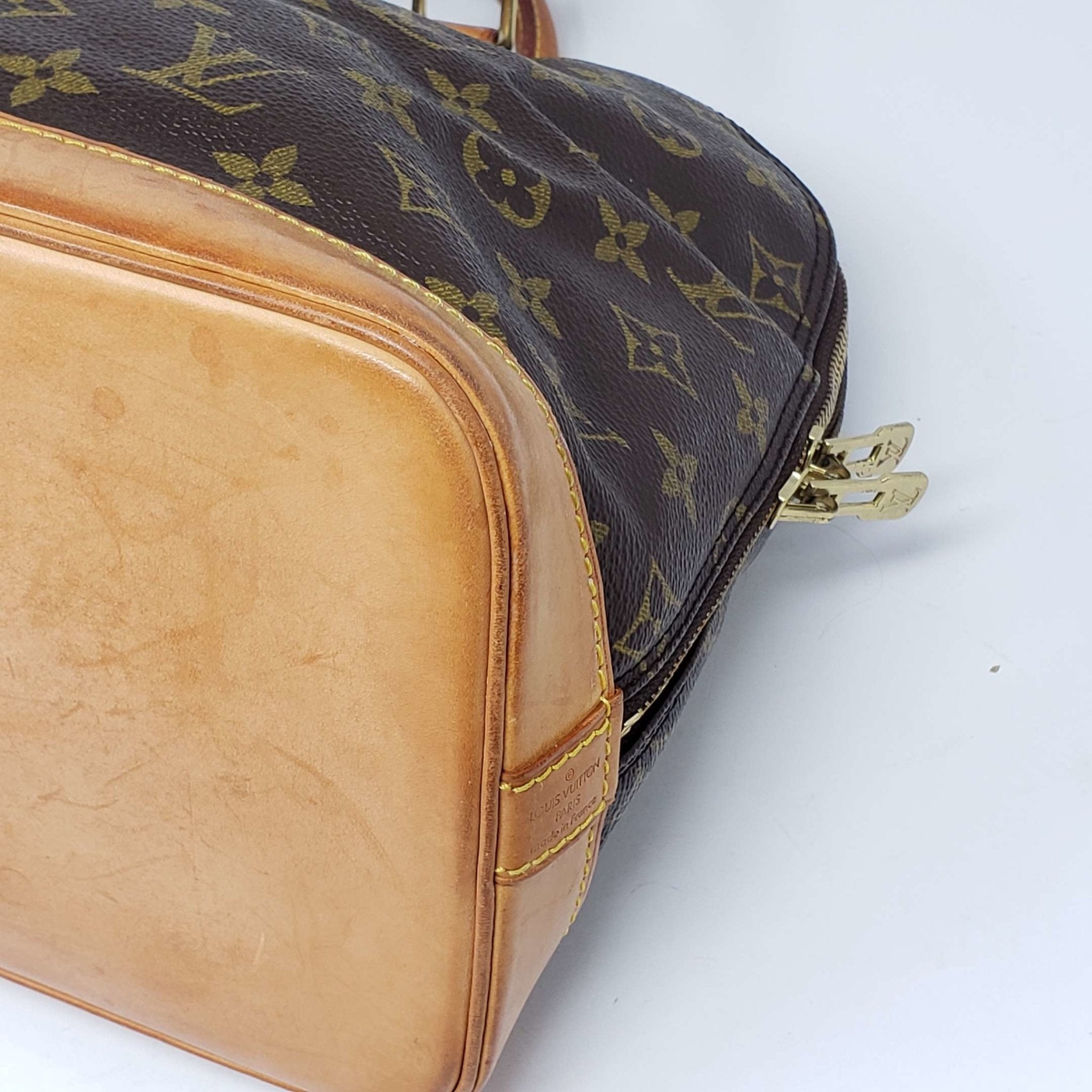 Louis Vuitton Monogram Alma PM Hand Bag