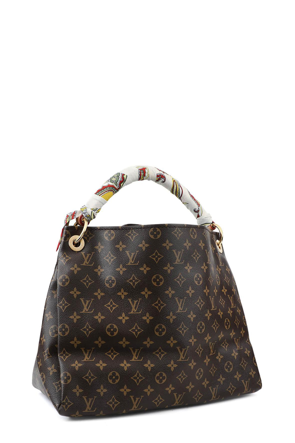 Monogram Artsy MM Brown with Handle Wrap