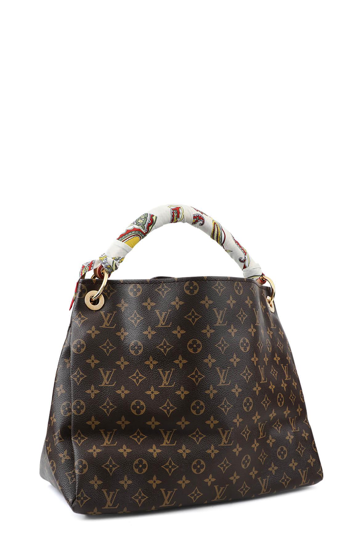 Monogram Artsy MM Brown with Handle Wrap