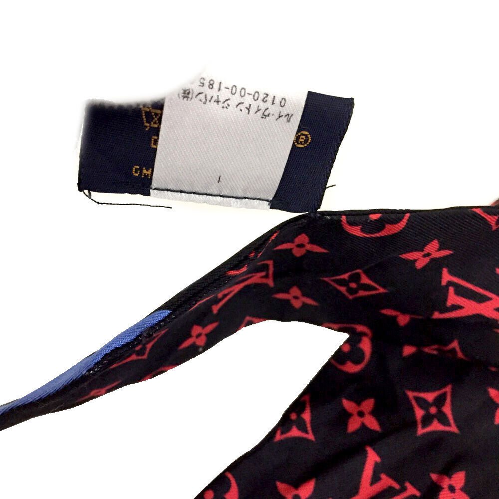 Louis Vuitton Monogram Bandeau BB Tribute Toe Alma Silk Scarf Twilly