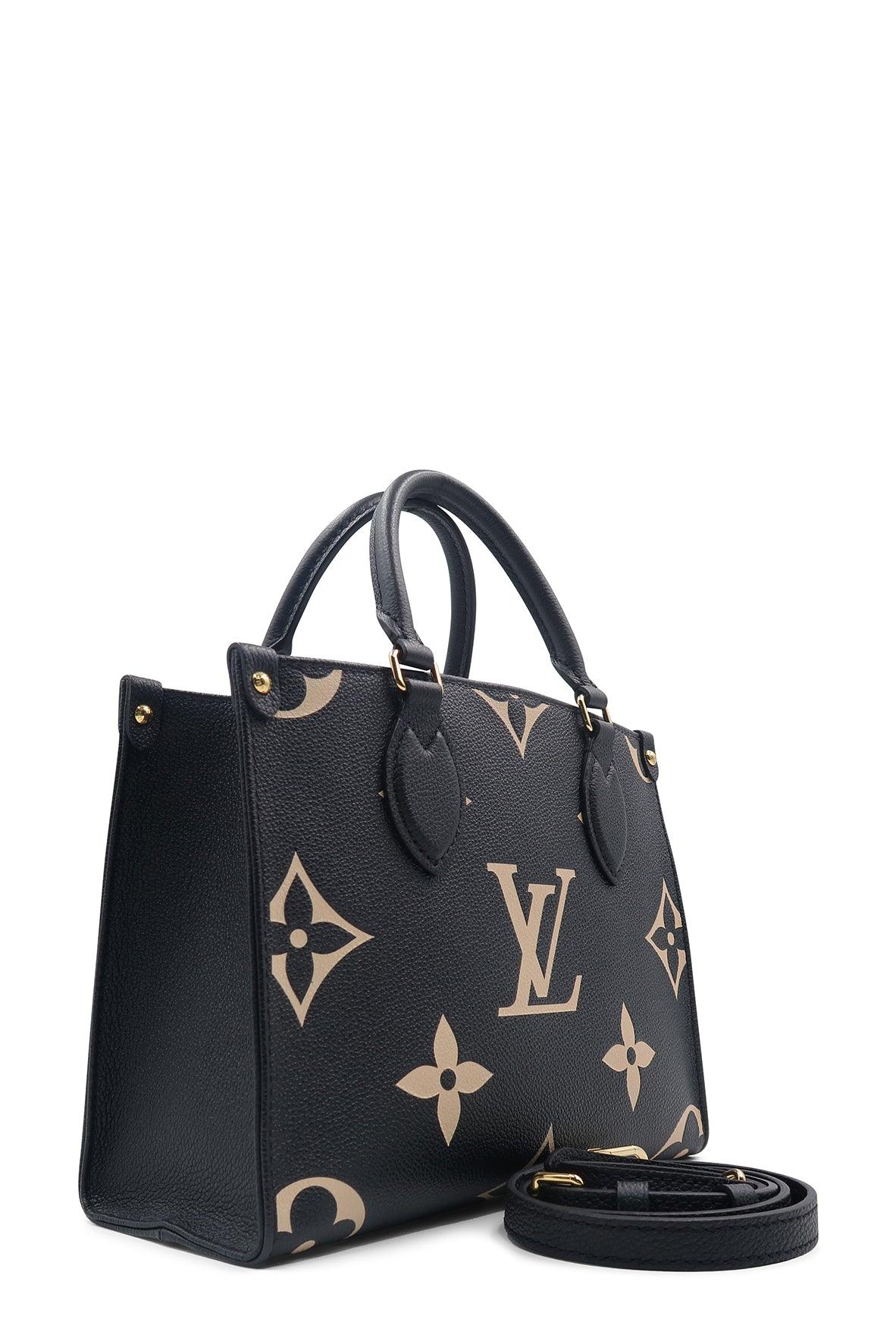 Monogram Empreinte Onthego PM Black Beige