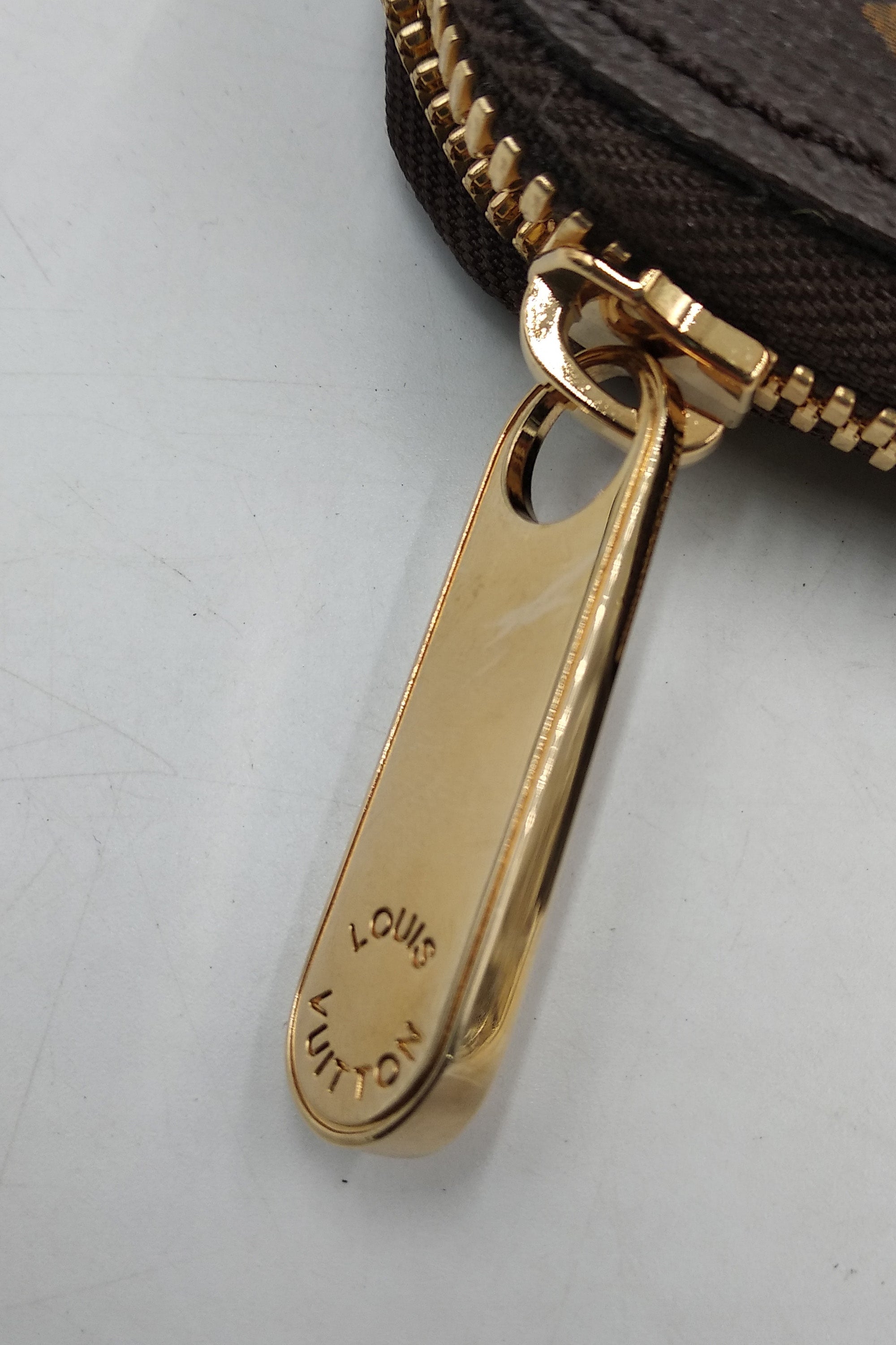 Monogram Etui 5 Cravates Tie Case Brown