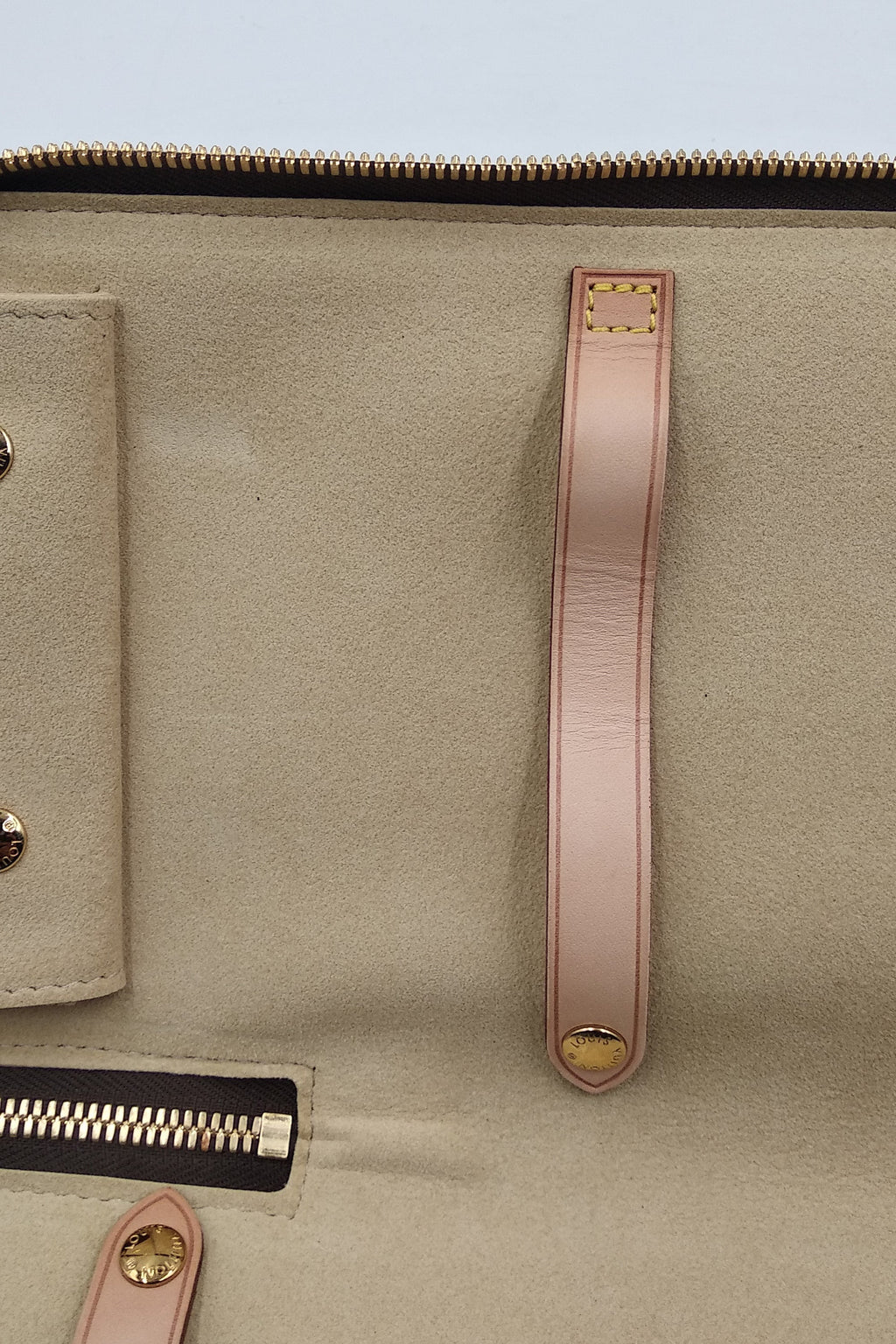 Monogram Etui 5 Cravates Tie Case Brown
