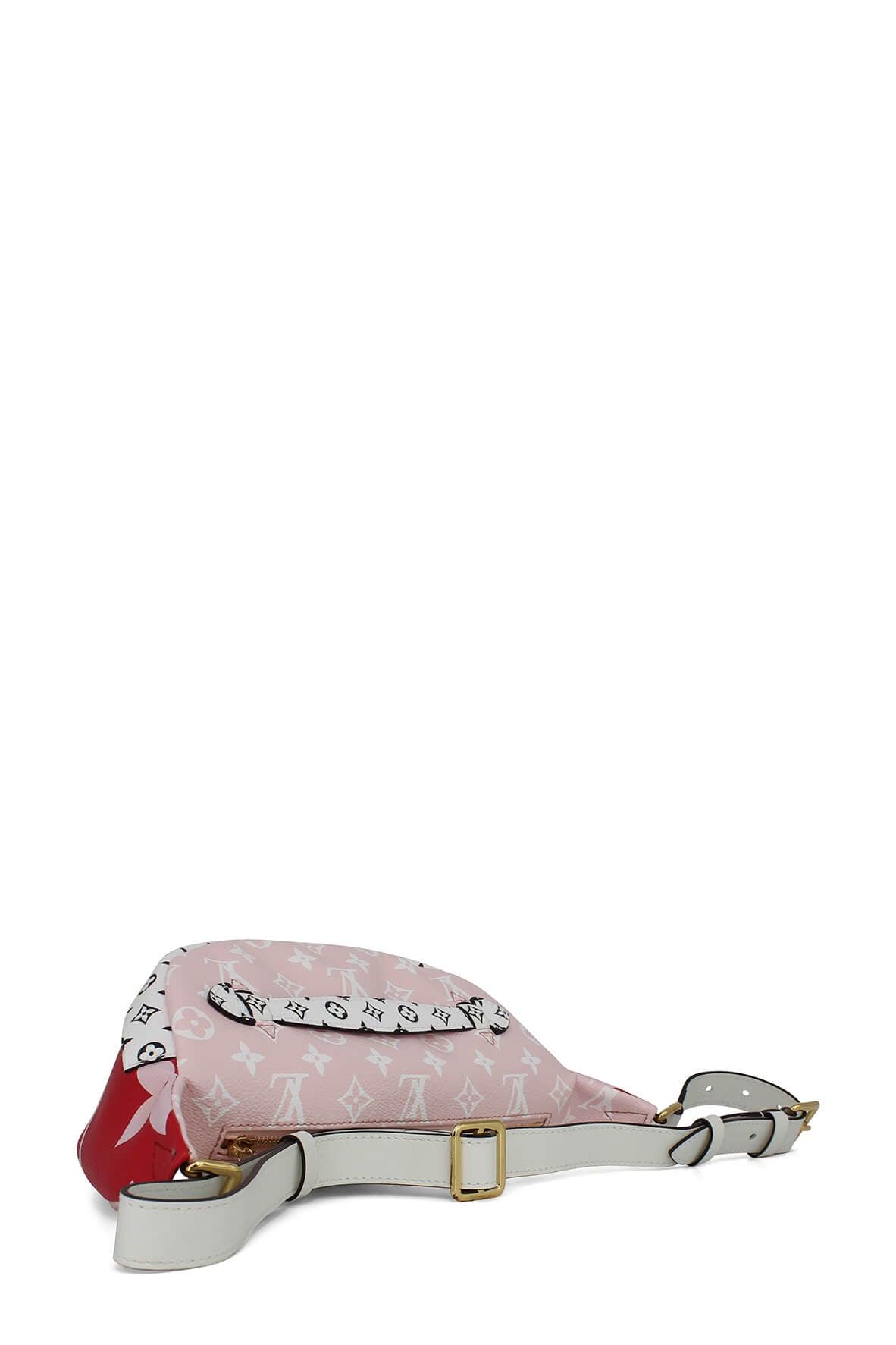 Monogram Giant Bum Bag White Multicolor