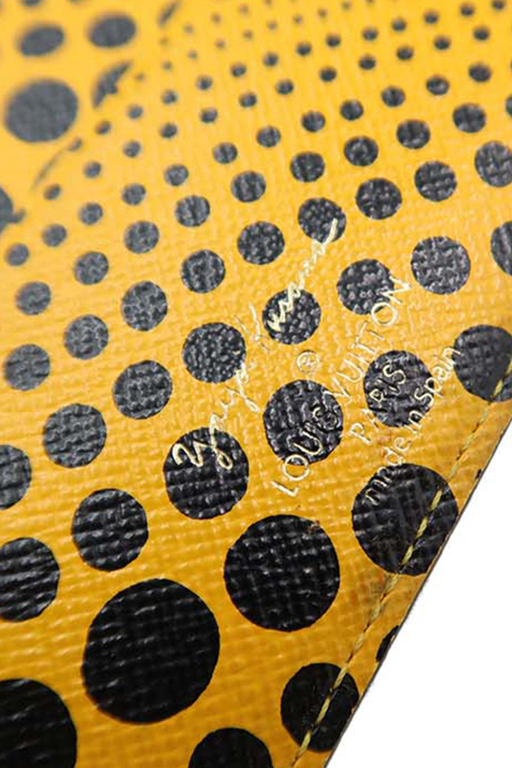 Monogram Insolite Wallet Yayoi Kusama Brown Yellow Black