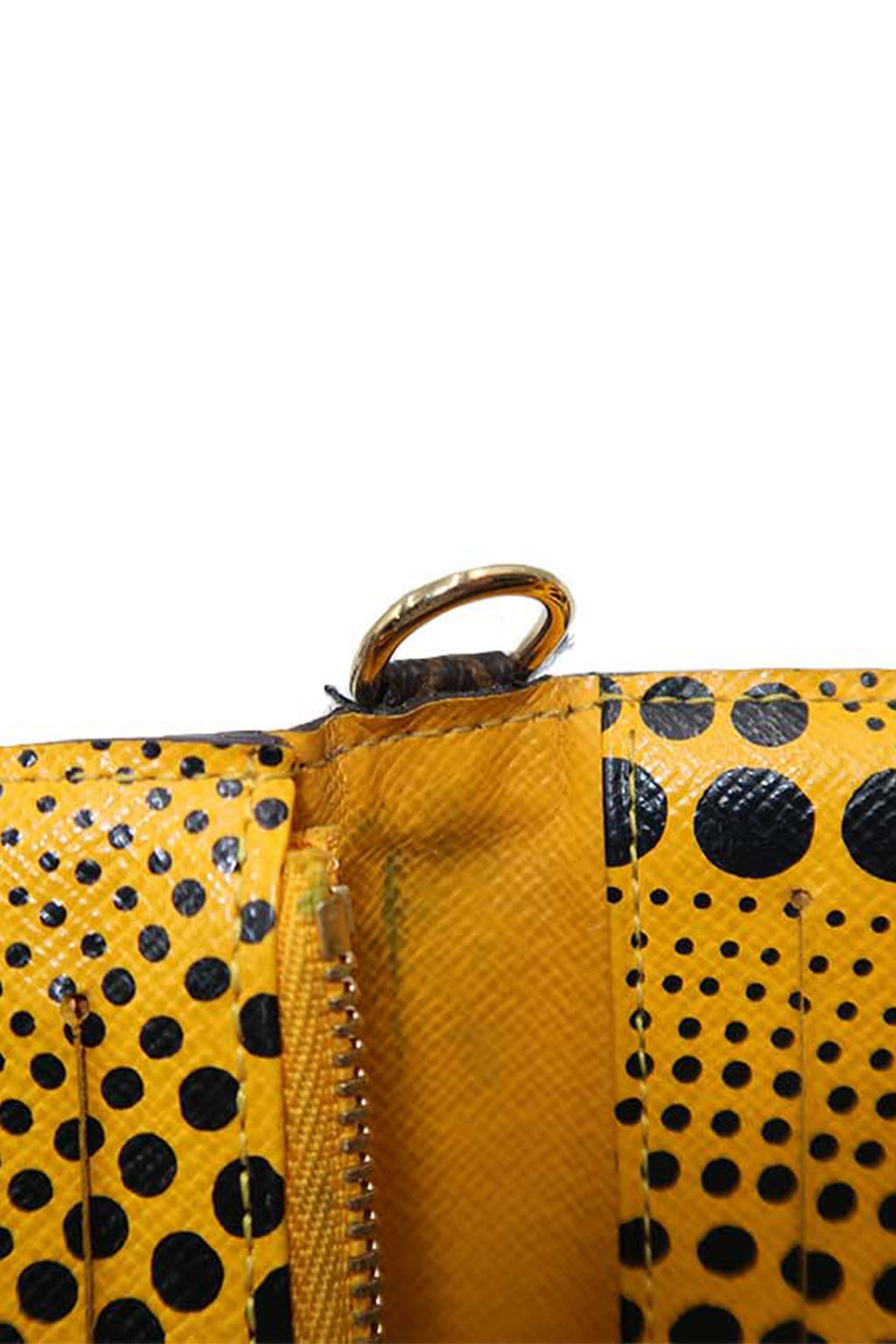 Monogram Insolite Wallet Yayoi Kusama Brown Yellow Black
