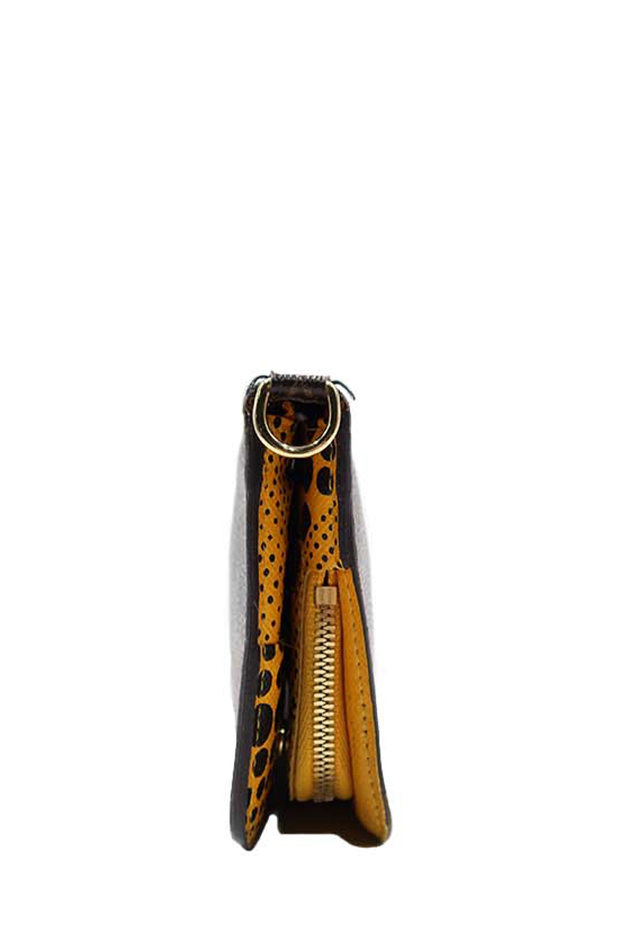 Monogram Insolite Wallet Yayoi Kusama Brown Yellow Black