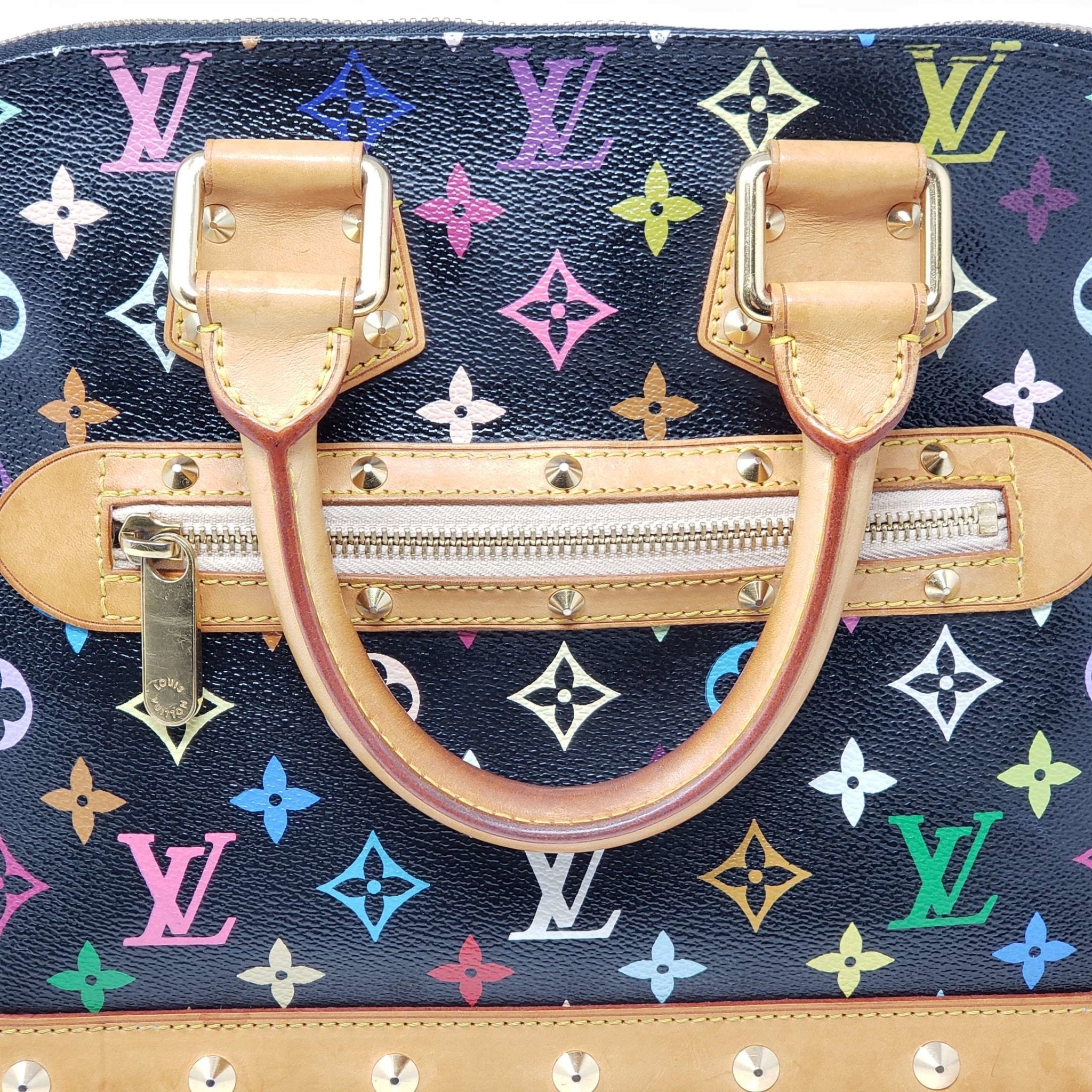Louis Vuitton Monogram Multicolor Alma PM Hand Bag