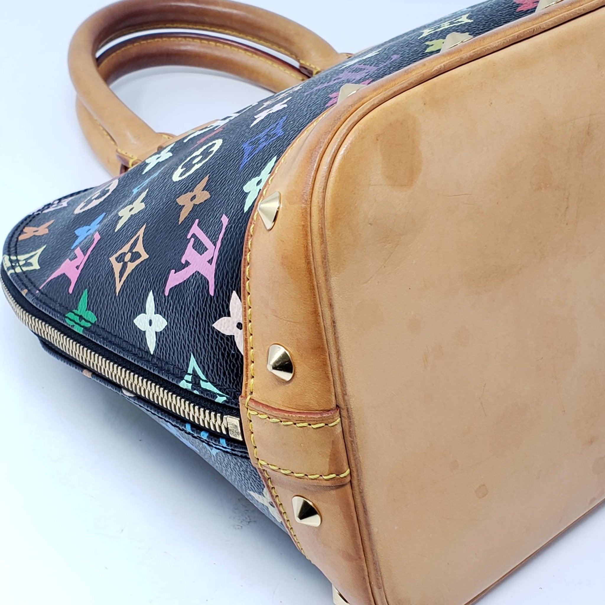 Louis Vuitton Monogram Multicolor Alma PM Hand Bag
