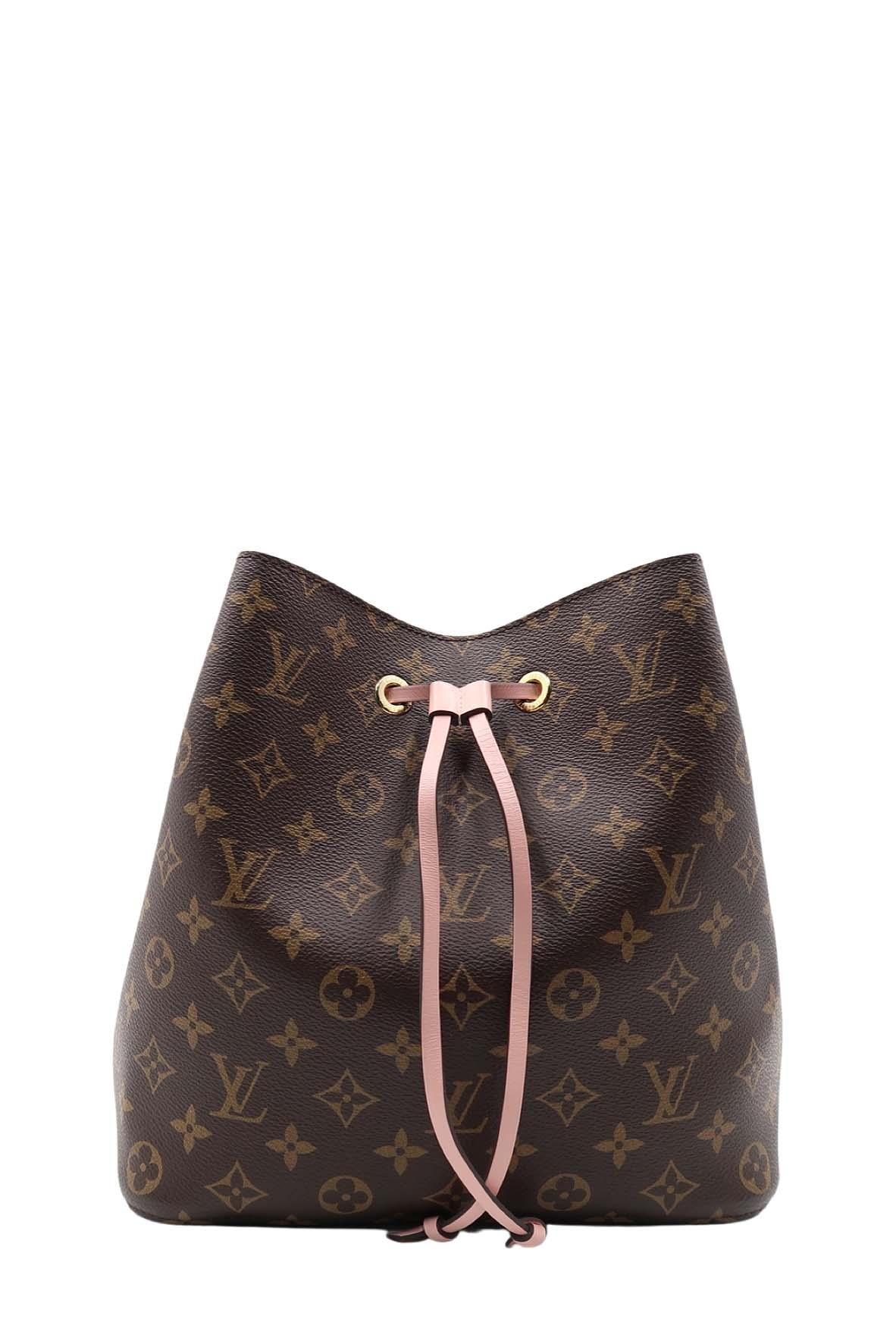 Monogram Neonoe MM Brown Pink
