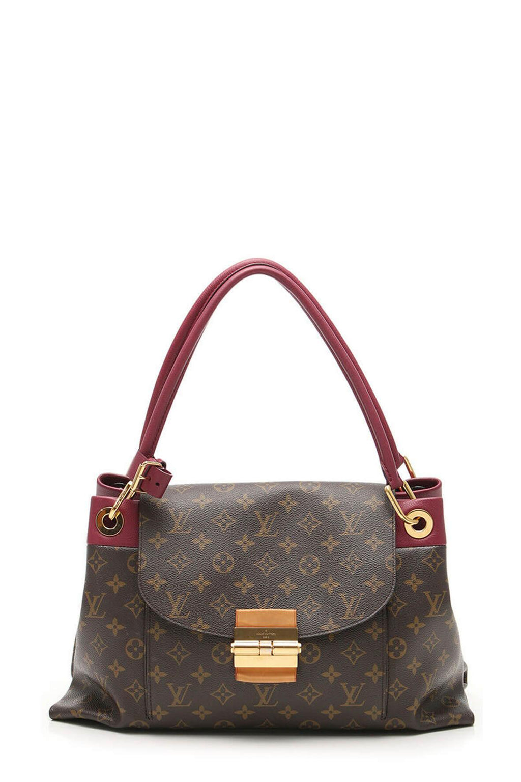 Monogram Olympe MM Brown Red