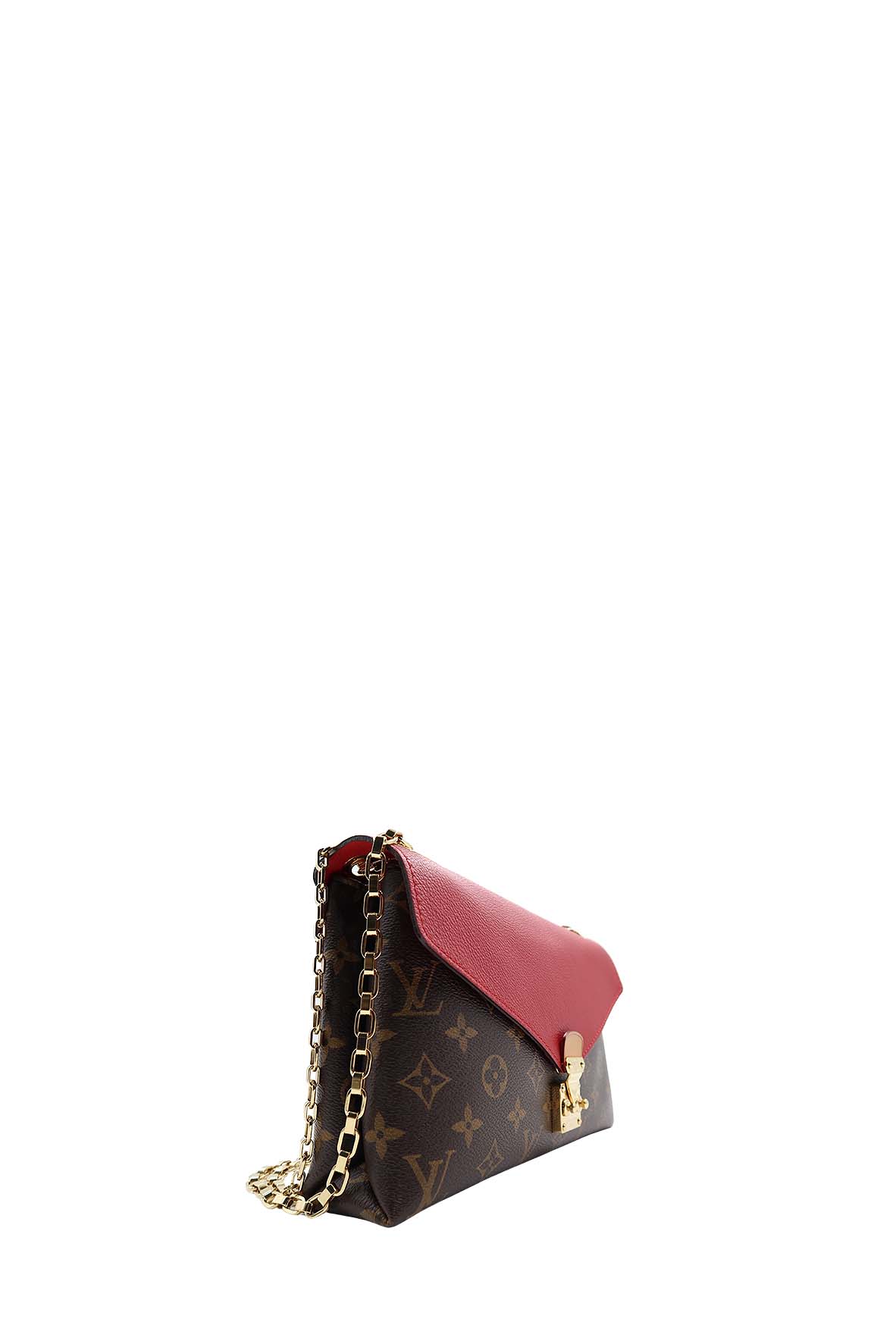 Monogram Pallas Chain Bag Brown, Cherise