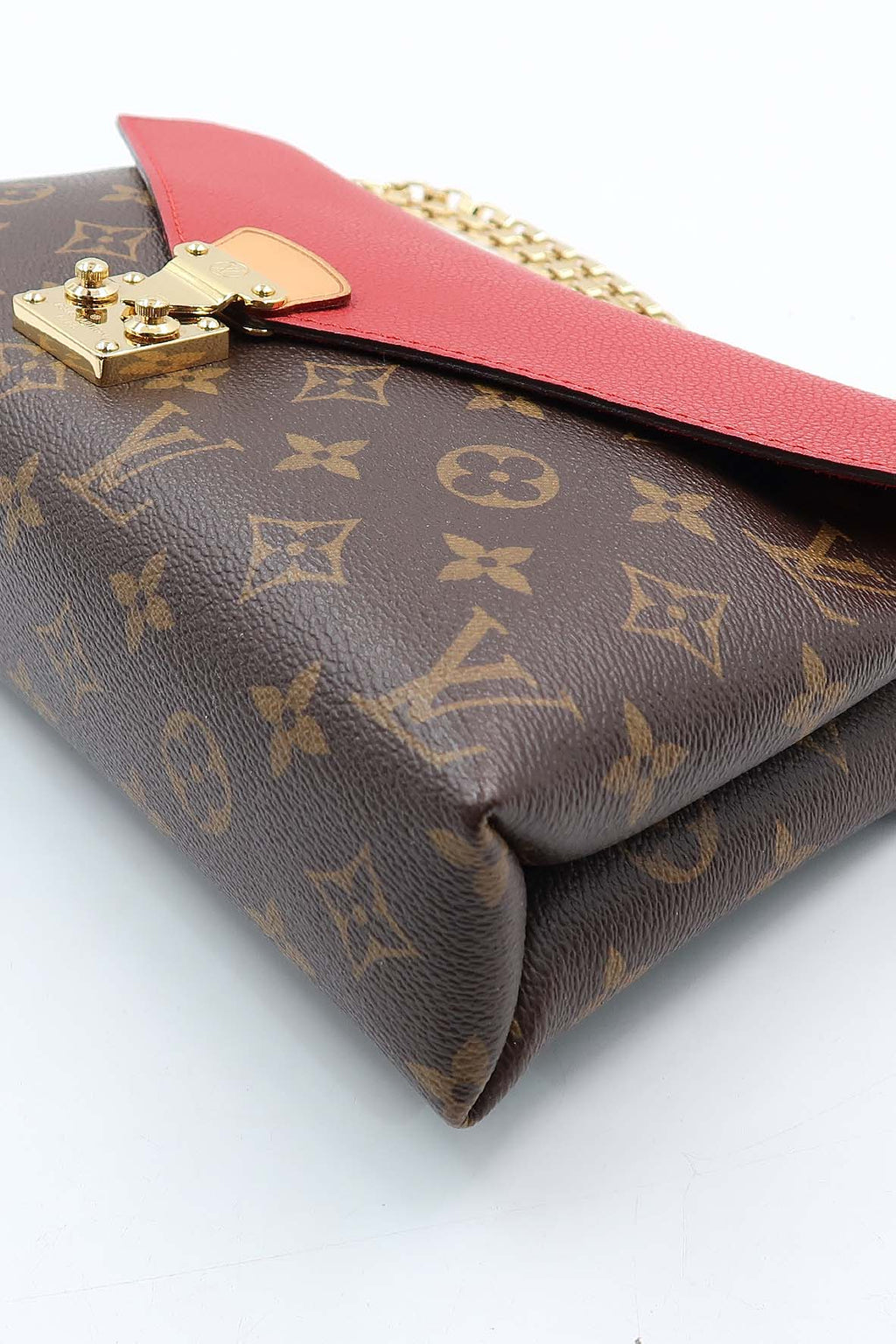 Monogram Pallas Chain Bag Brown, Cherise
