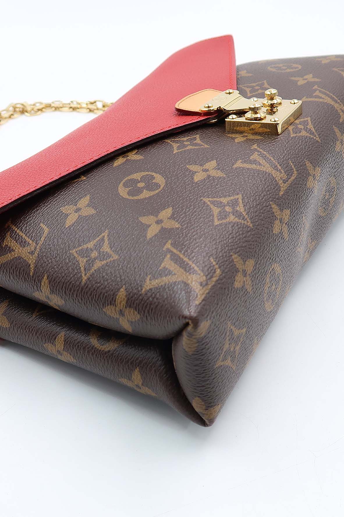 Monogram Pallas Chain Bag Brown, Cherise