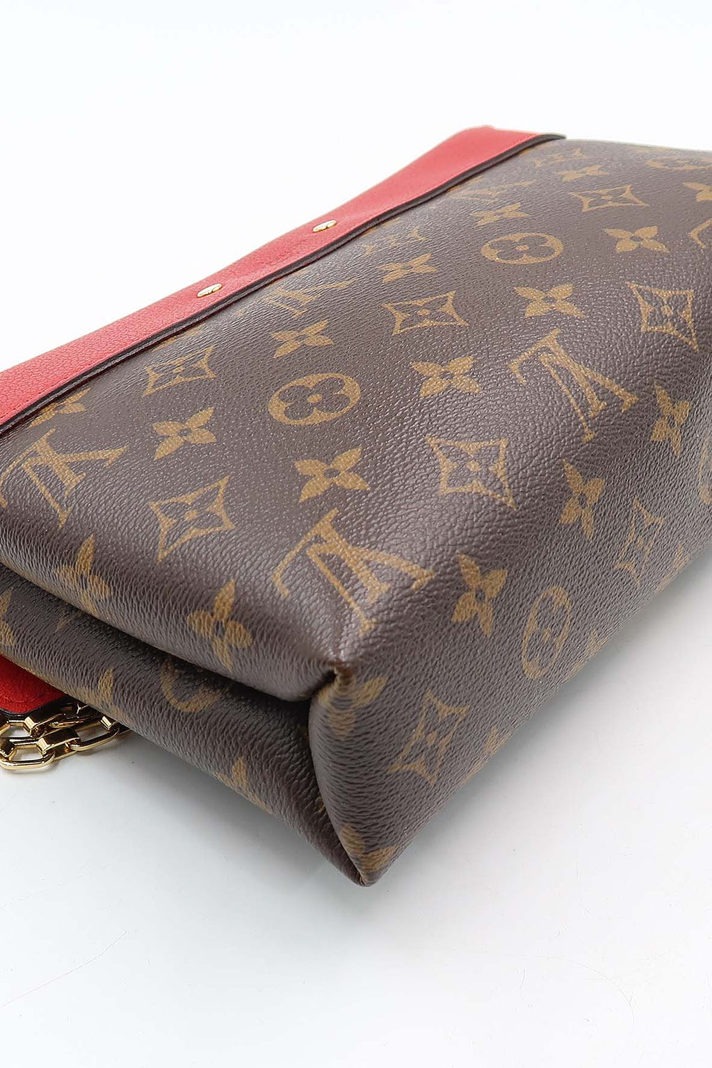 Monogram Pallas Chain Bag Brown, Cherise