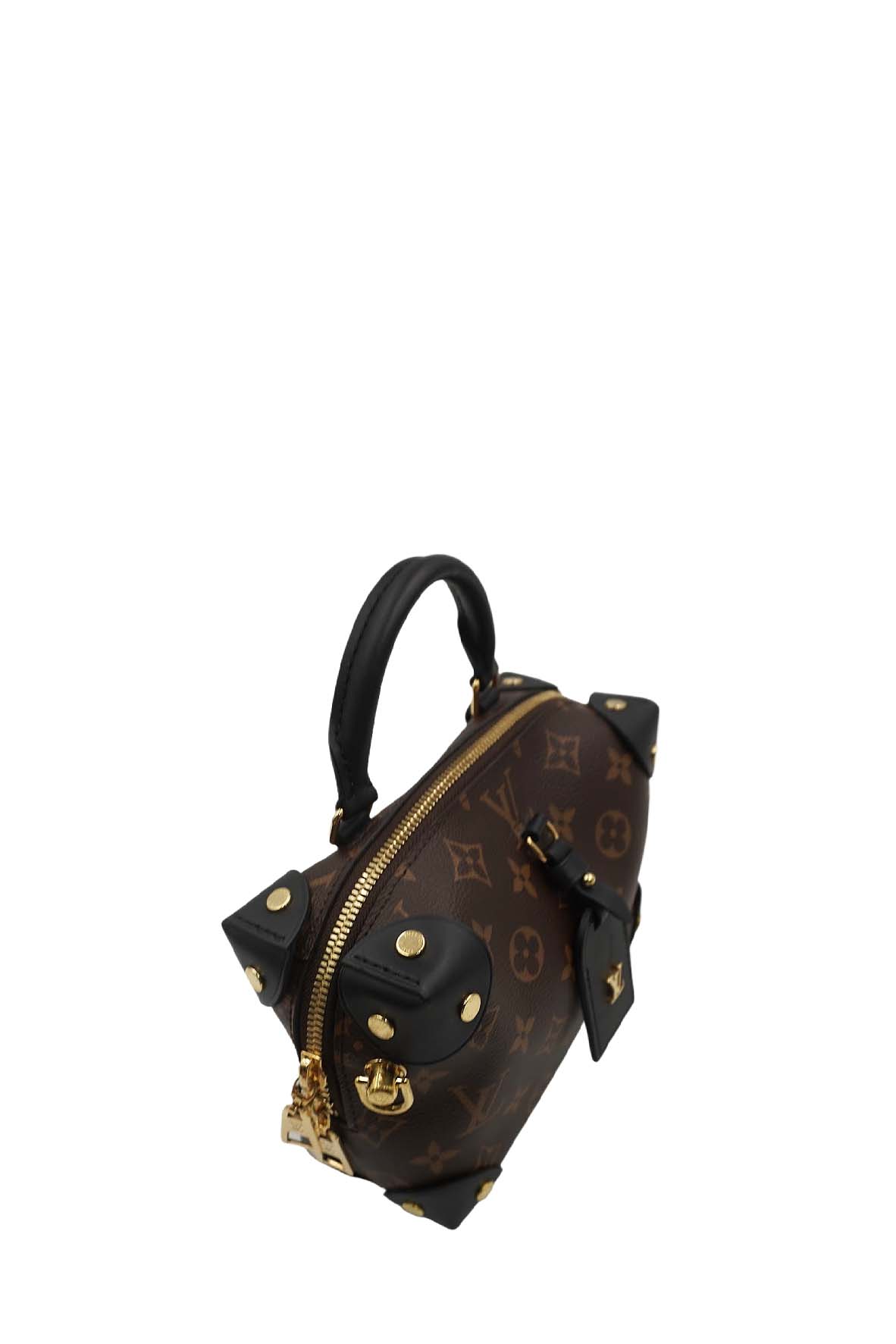 Monogram Petite Malle Souple Brown, Multicolor