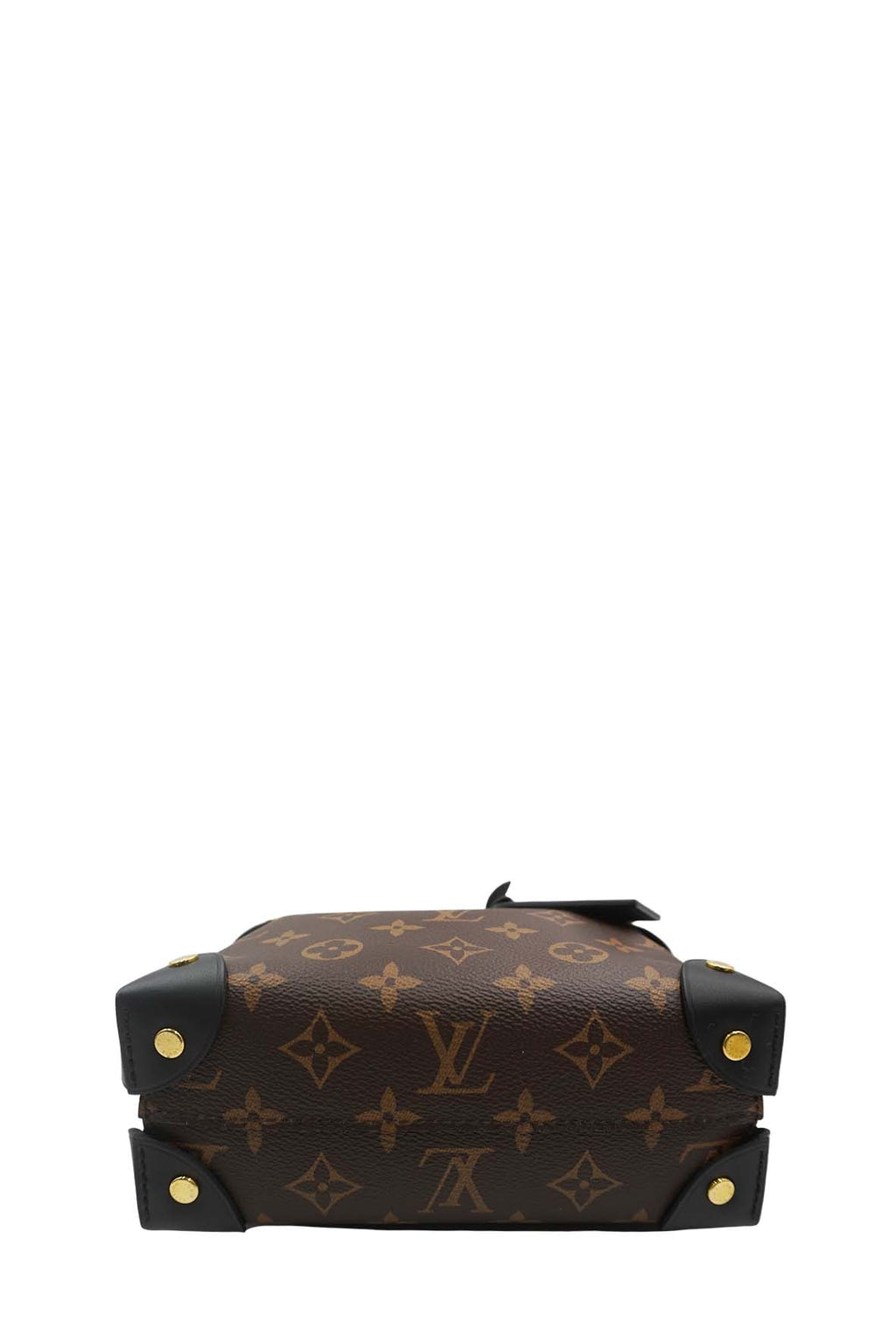 Monogram Petite Malle Souple Brown, Multicolor