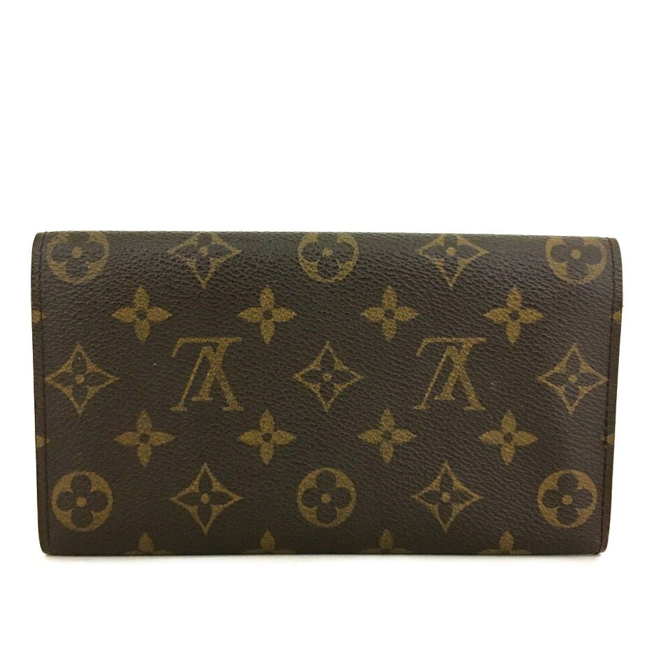 Louis Vuitton Monogram Portefeiulle Sarah Long Bifold Wallet