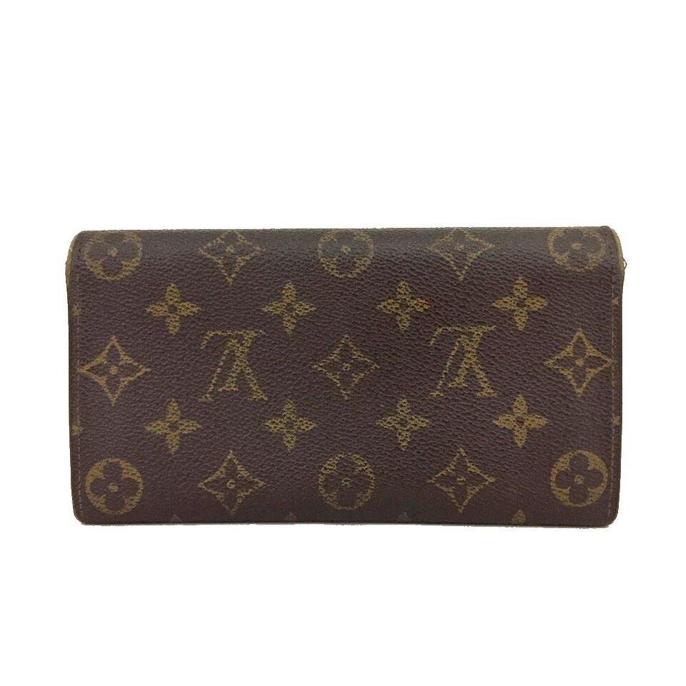 Louis Vuitton Monogram Portefeiulle Sarah Long Bifold Wallet